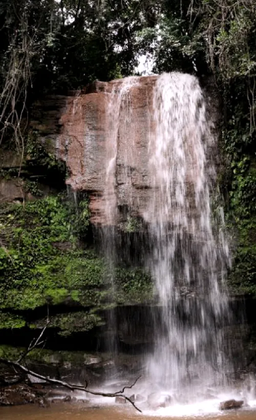 Cachoeira na área verde do Condomínio Real Park